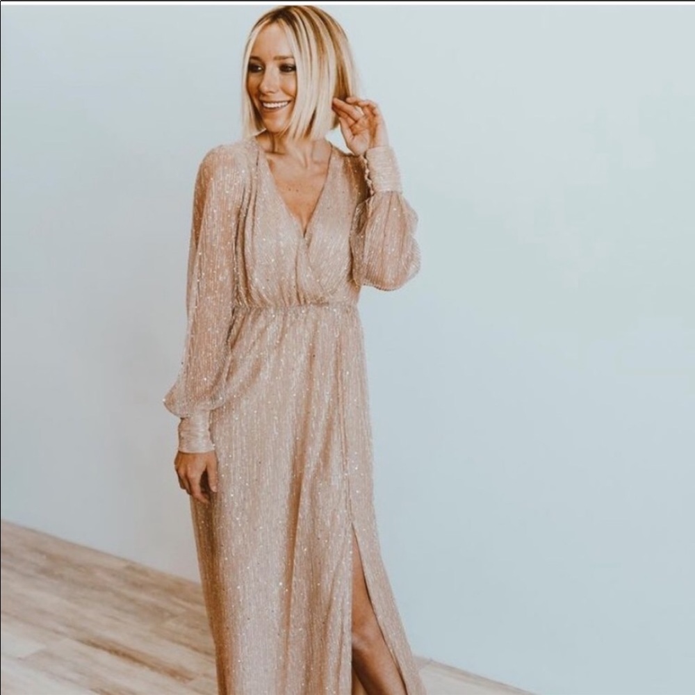 Baltic Born Abigail Dress | Gold